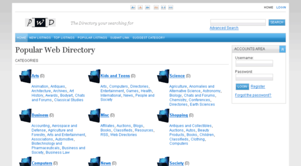 popularwebdirectory.com