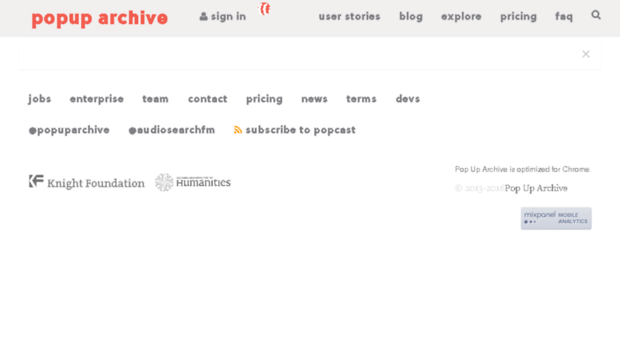 popuparchive.org