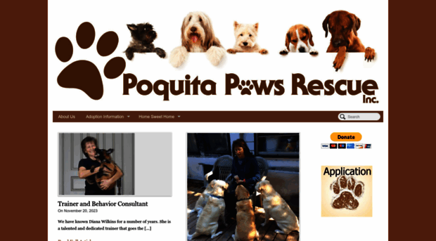 poquitapawsrescue.org