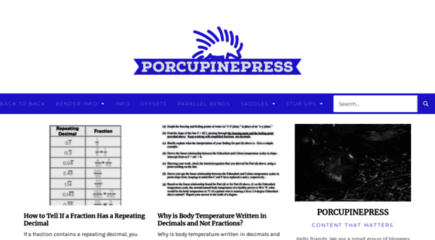 porcupinepress.com