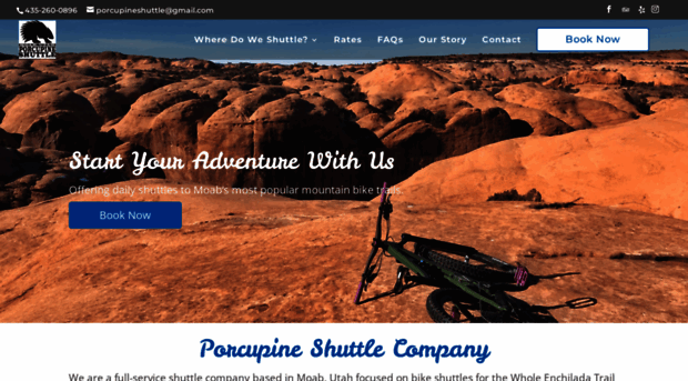 porcupineshuttle.com