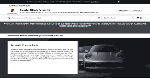 porscheatlantaperimeterparts.com