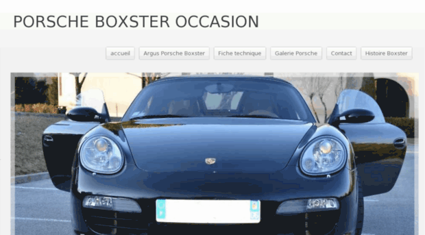 porscheboxsteroccasion.com