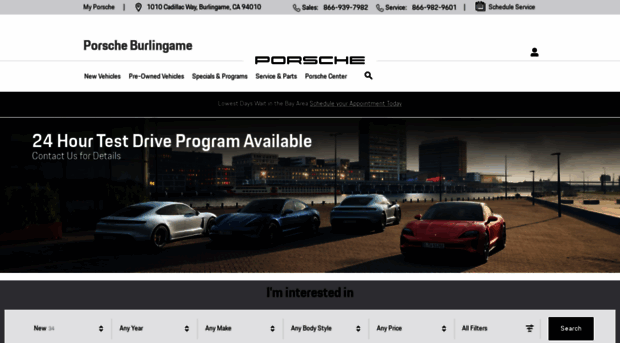 porscheburlingame.com