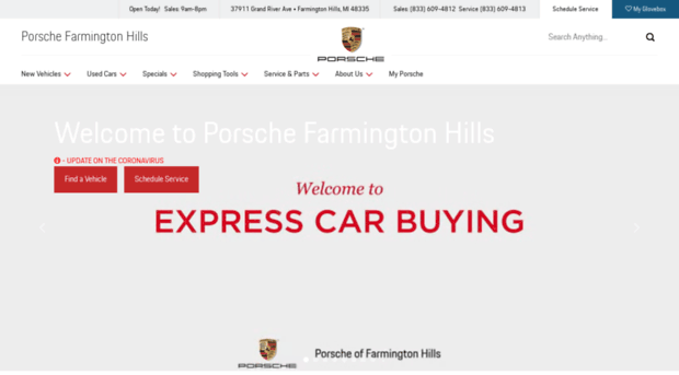 porschefarmingtonhills.com