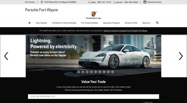 porschefortwayne.com