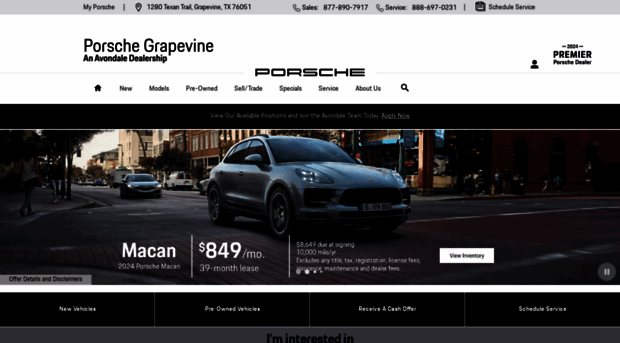 porschegrapevine.com