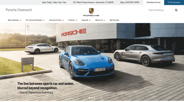 porschegreenwich.com