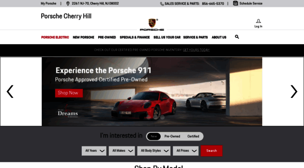 porscheofcherryhill.com