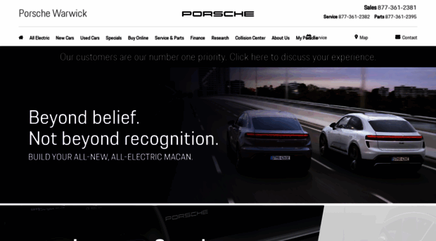 porschewarwick.com