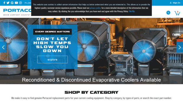 port-a-coolparts.com