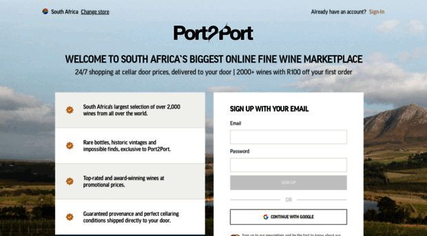 port2port.wine