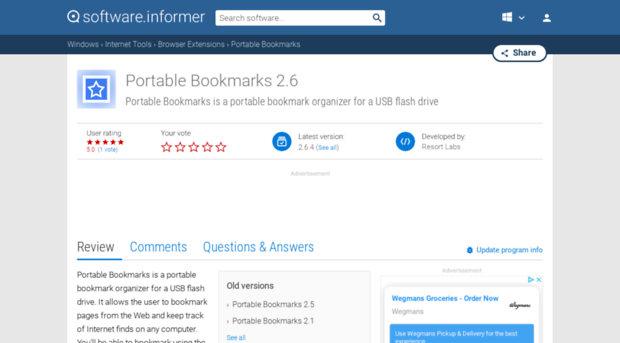 portable-bookmarks.software.informer.com