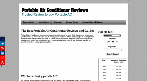 portableairconditioner.reviewstobuy.net