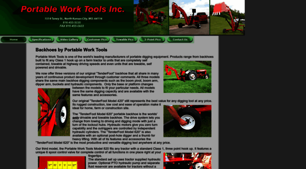 portablebackhoe.com