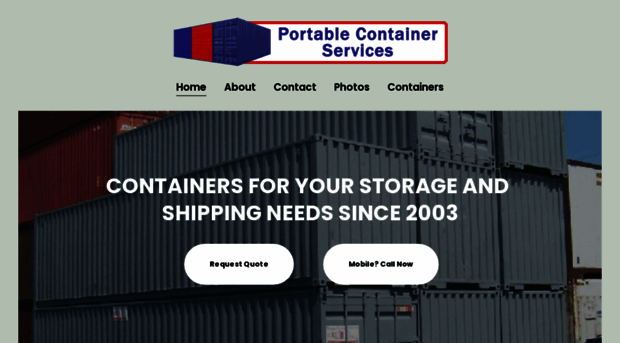 portablecontainerservices.com