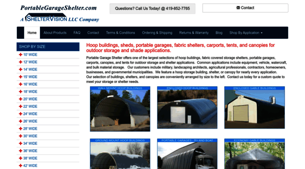 portablegarageshelter.com