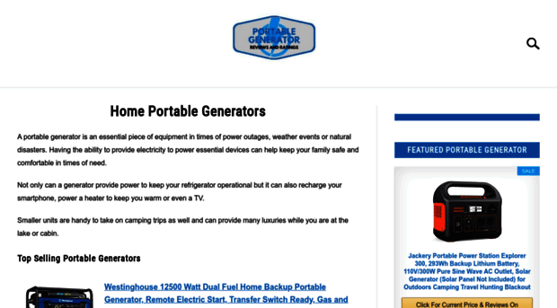 portablegeneratorreviewsandratings.com