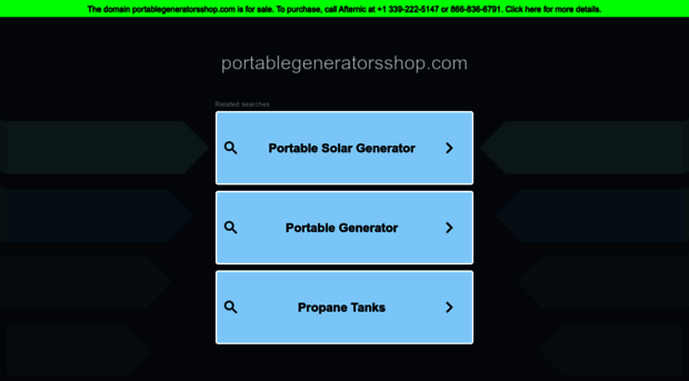 portablegeneratorsshop.com