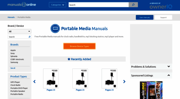 portablemedia.manualsonline.com