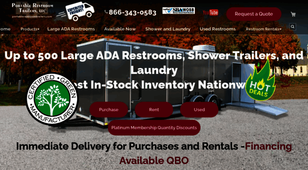 portablerestroomtrailers.com