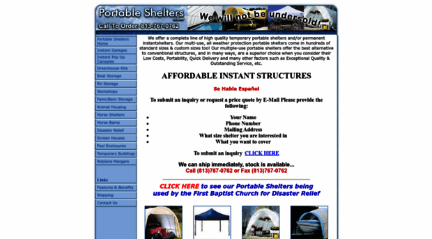 portableshelters.com