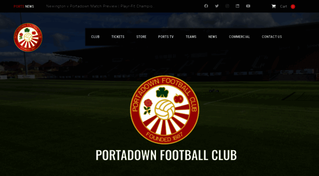 portadownfc.co.uk