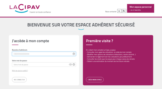 portail.cipav-retraite.fr