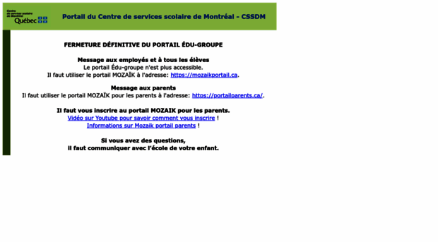 portail.csdm.qc.ca