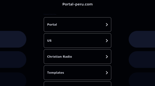 portal-peru.com