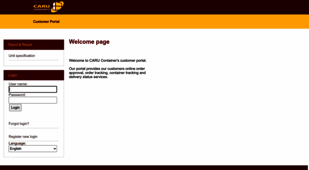 portal.carucontainers.com
