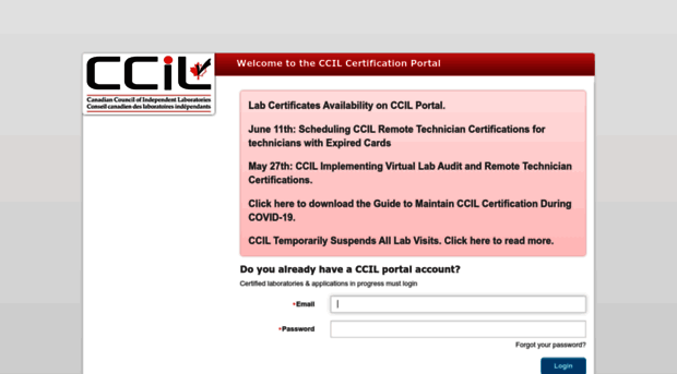 portal.ccil.com