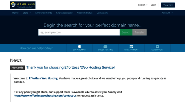 portal.effortlesswebhosting.com