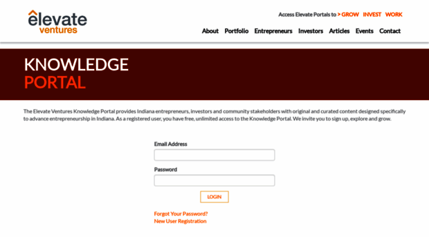 portal.elevateventures.com