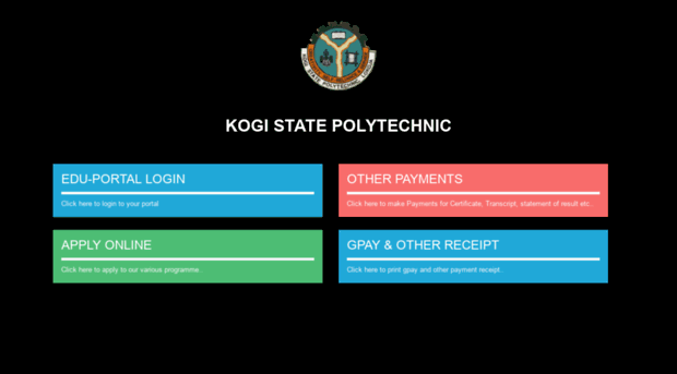 portal.kogistatepolytechnic.edu.ng
