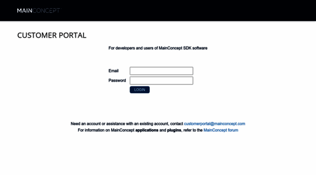 portal.mainconcept.com