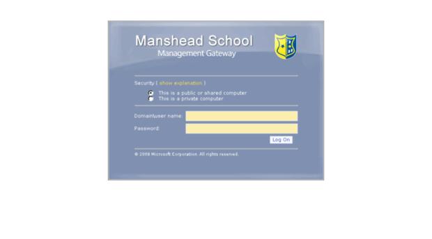 portal.mansheadschool.co.uk