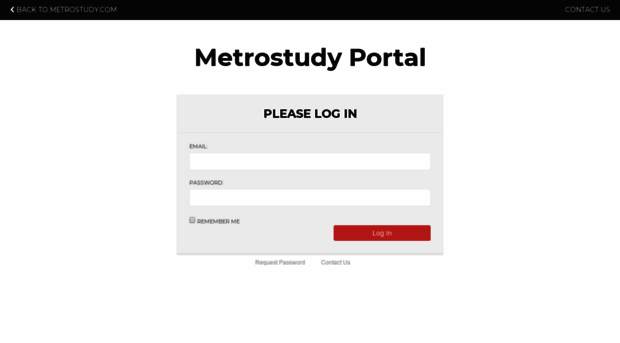 portal.metrostudy.com