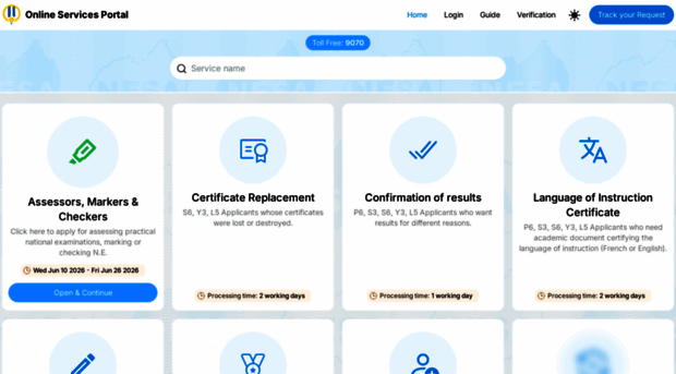 portal.nesa.gov.rw - NESA Online Services - Portal NESA
