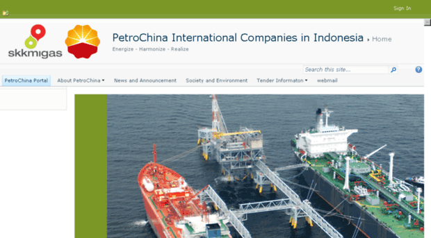 portal.petrochina.co.id