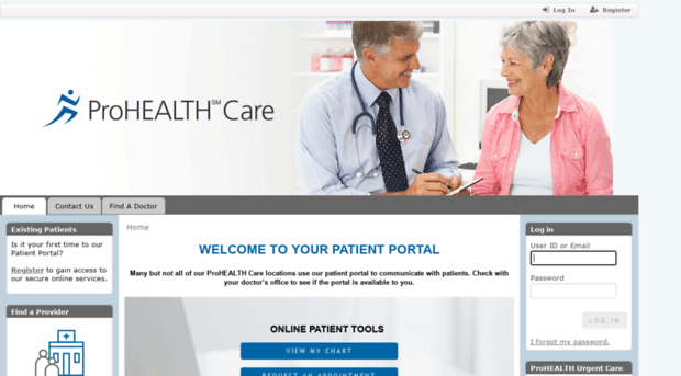 portal.prohealthcare.com