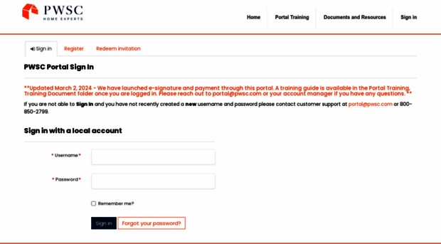 portal.pwsc.com