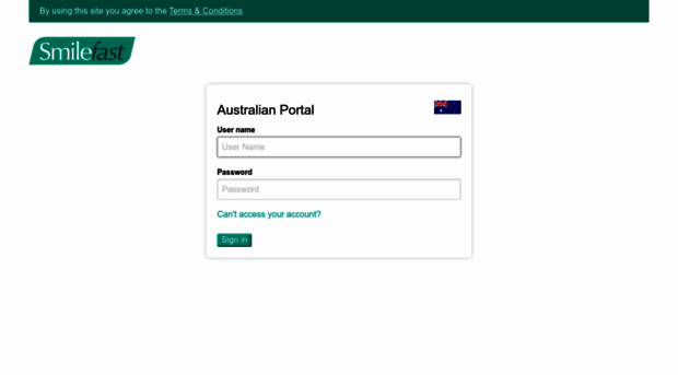 portal.smilefast.com.au