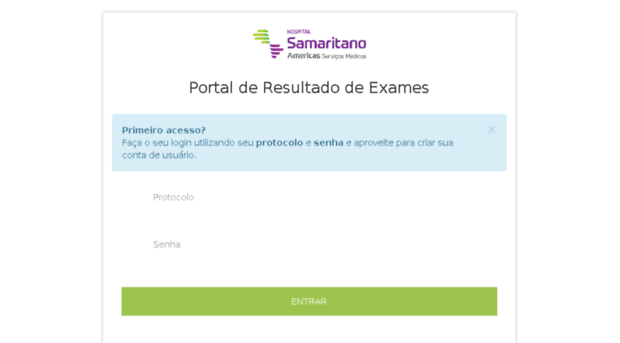 portaldeexames.samaritano.org.br