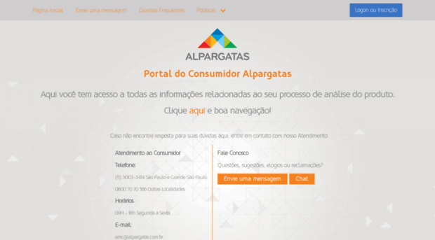 portaldoconsumidor.alpargatas.com.br
