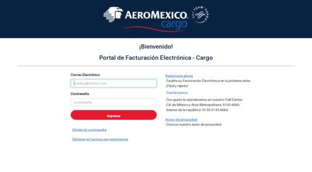 portalfacturacioncargo.aeromexico.com