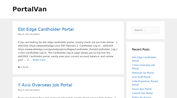 portalvan.com