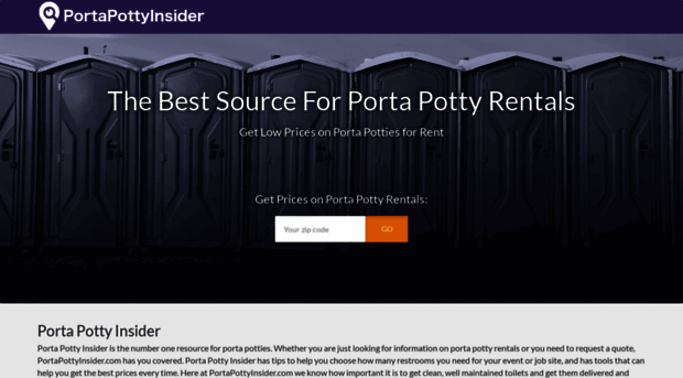 portapottyinsider.com