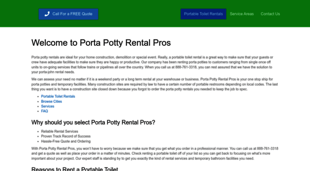 portapottyrentalpros.com