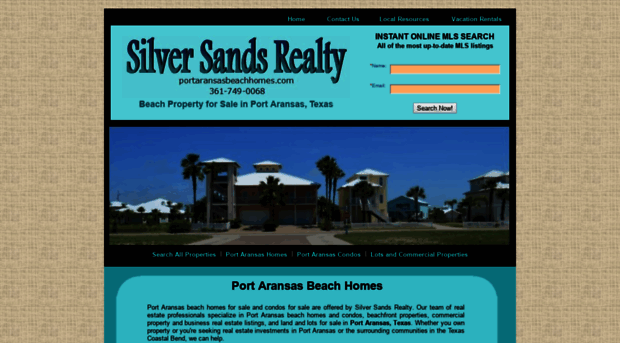 portaransasbeachhomes.com